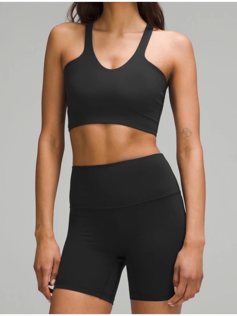 Lululemon Bend This V and Racer Bra Light Support A-C Cups - Picture 4 of 6